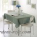 Algodón y poliéster color sólido mantel para mesa de comedor con Encaje rectángulo cubierta de tabla para la tabla de té ali-71092576